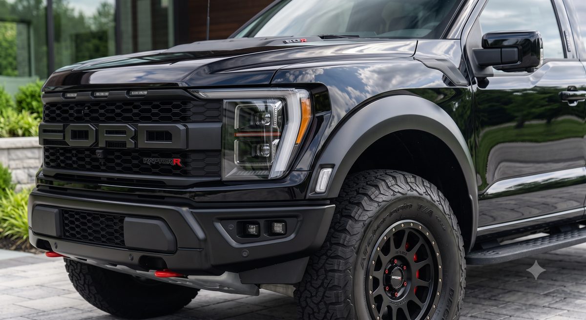 A truck fresh and clean from Pony Express Auto Wash